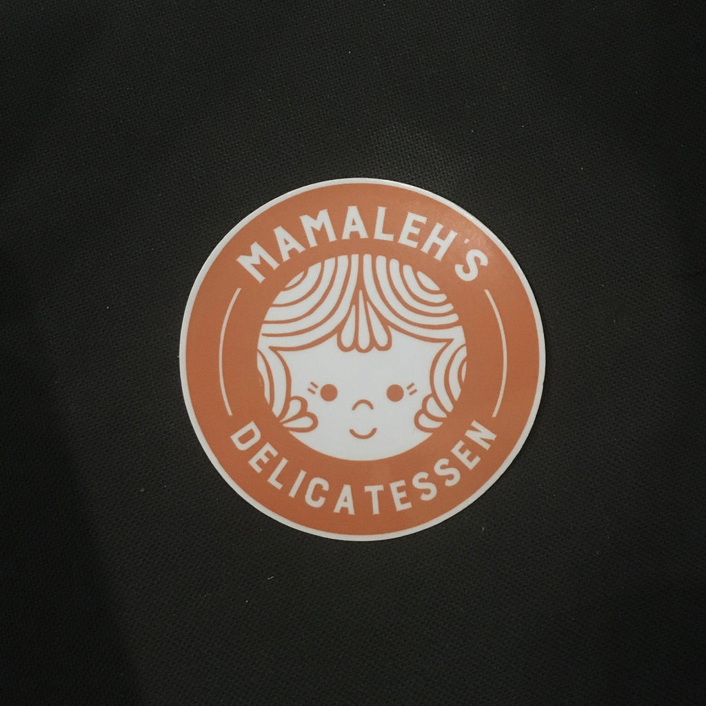 Mamaleh’s 3” round sticker
