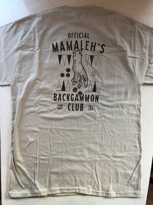 Mamaleh's Backgammon Club Pocket T-Shirt
