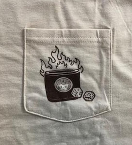 Mamaleh's Backgammon Club Pocket T-Shirt